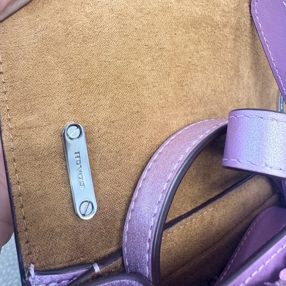 Coach Morgan Sequin Crossbody Bag. - Picture 8 of 10